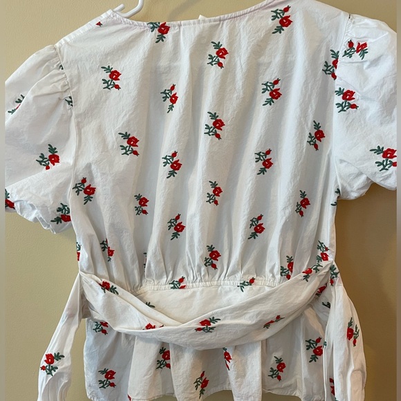 Maeve anthropologie floral embroidered blouse - Picture 3 of 4